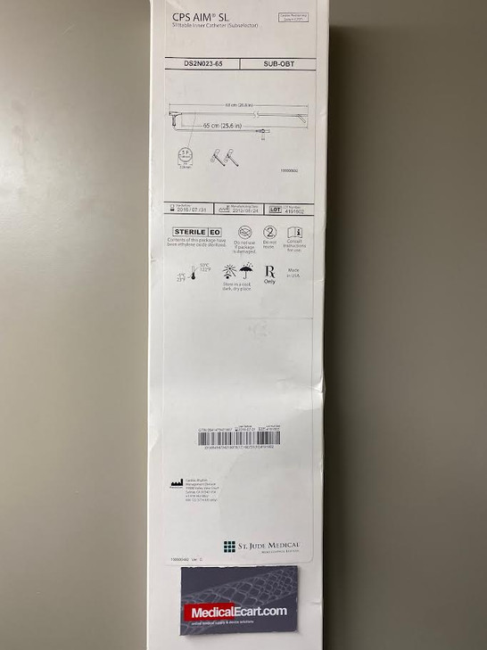 ST. Jude Medical CPS AIM SL Slittable Inner Catheter (Subselector)