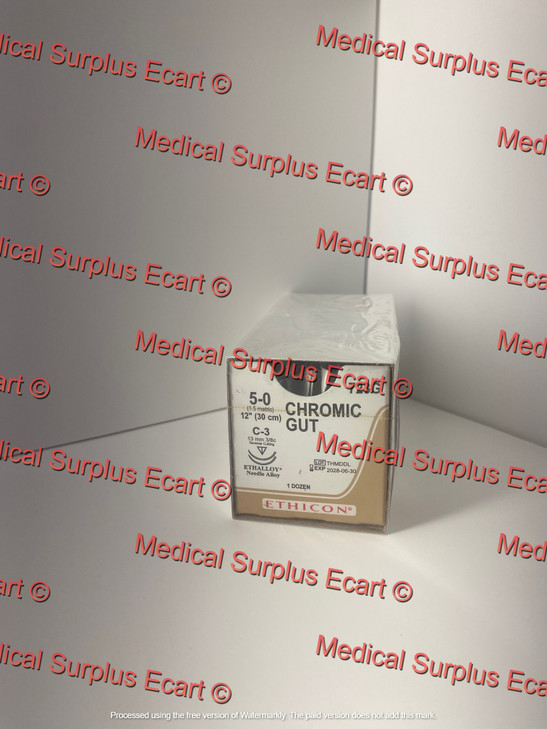Ethicon 723G Surgical Gut Suture - Chromic