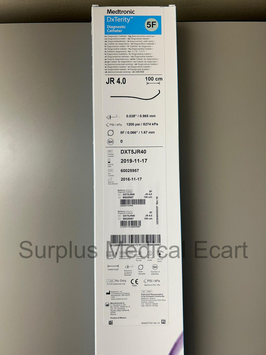 Medtronic DxTerity Diagnostic Catheter (DXT5JR40)