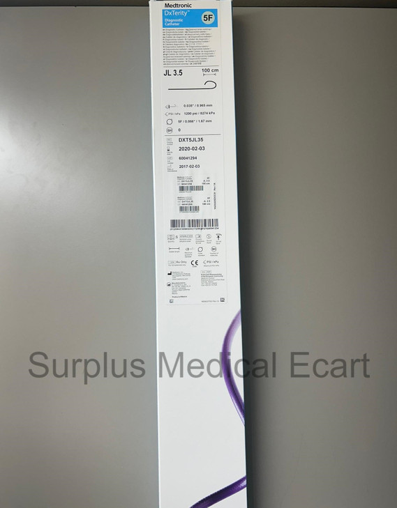 MEDTRONIC DXT5JL35 DxTerity Diagnostic Catheter