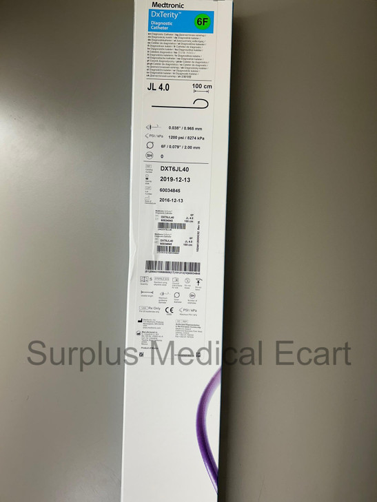 Medtronic DxTerity Diagnostic Catheter (DXT6JL40X)