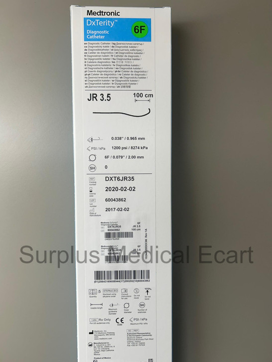 MEDTRONIC DxTerity Diagnostic Catheter (DXT6JR35)