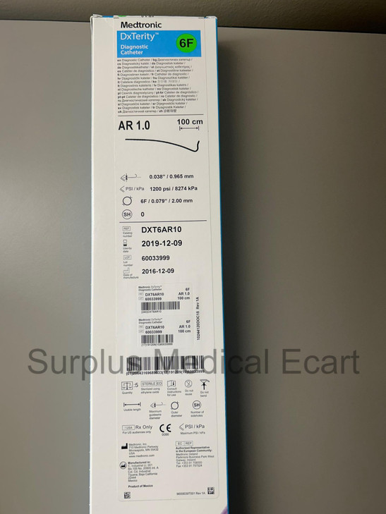 MEDTRONIC DxTerity Diagnostic Catheter (DXT6AR10)