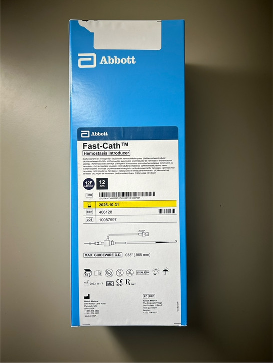 Abbott 406128 FAST-CATH ™ Hemostasis Introducer