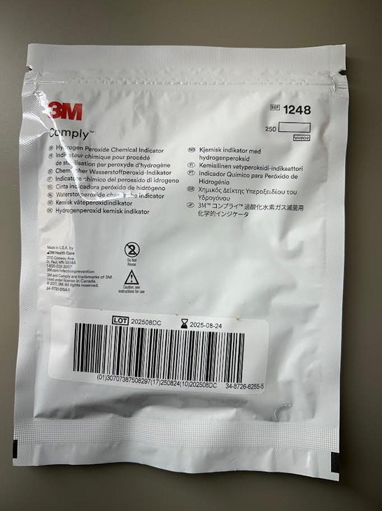3M ™ Comply ™ VH₂O₂ Chemical Indicator Strip