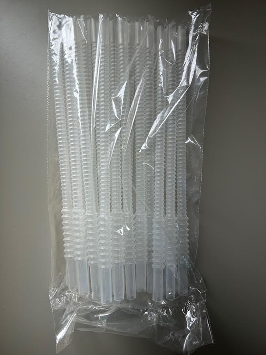 EZEM Flexible Plastic Straws for Barium Upper GI Examina