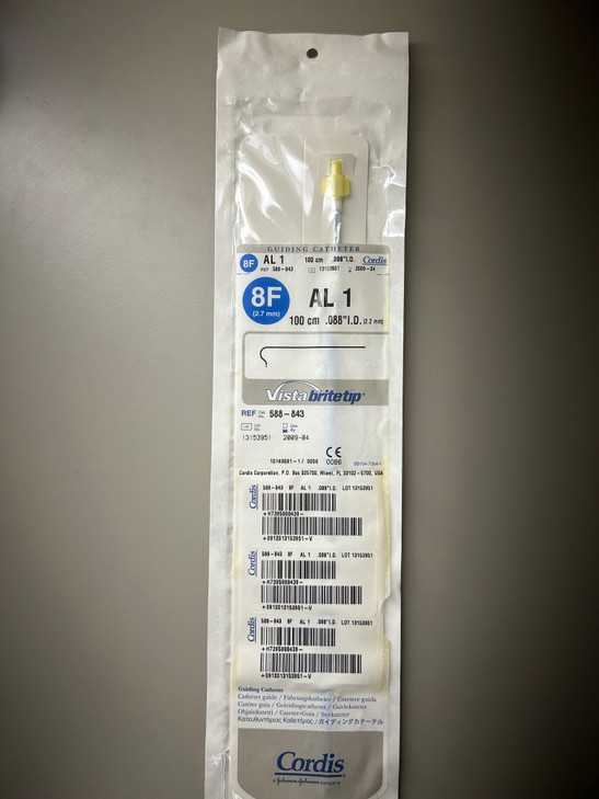 CORDIS VISTA BRITETIP Guiding Catheter AL 1