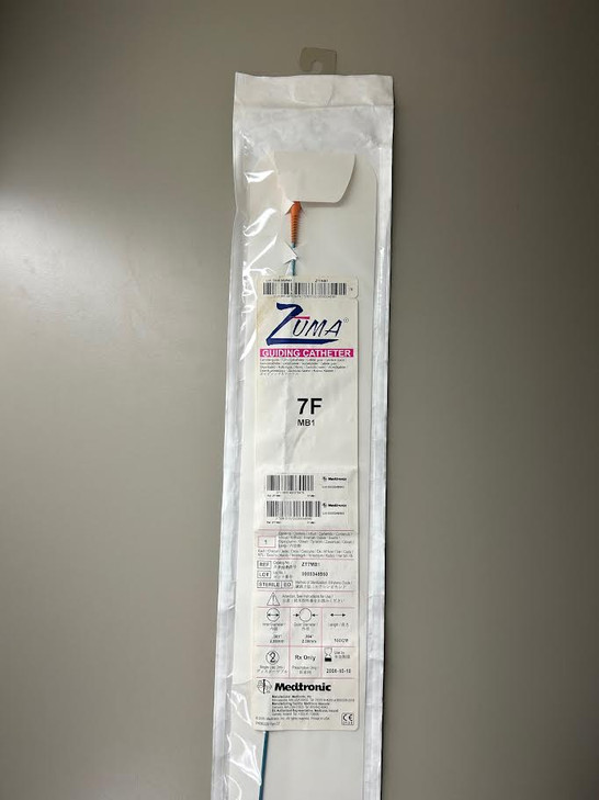 Medtronic Zuma Guiding Catheter 7F MB1(ZT7MB1)