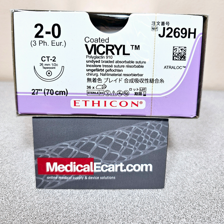 Ethicon J269H COATED VICRYL® (polyglactin 910) Suture
