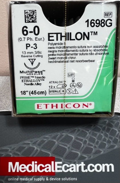 Ethicon 1698G ETHILON® Nylon Suture