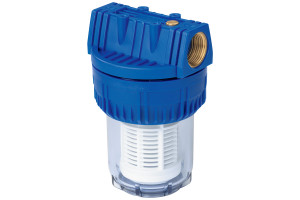 FILTER VOOR TUINPOMPEN 1 1/4" MET AFWASBAAR FILTERELEMENT FILTER VOOR TUINPOMPEN 1 1/4" MET AFWASBAAR FILTERELEMENT
