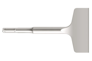 SDS-PLUS TEGELBEITEL GEBOGEN 165X75MM SDS-PLUS TEGELBEITEL GEBOGEN 165X75MM