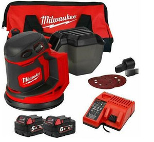 LI-ION SCHUURMACHINE M18 BOS125-502B