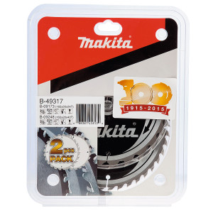 DUOPACK SPECIALIZED ACCU ZAAGBLADEN 165X1,0X20MM 24T/40T