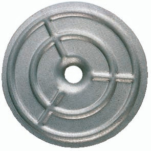 MDB-M RD ISOLATIERONDEL METAAL 70 X 8,5 MM  PER 100 ST. / PRIJS PER DOOS.