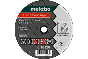 DOORSLIJPSCHIJF FLEXIAMANT SUPER Ø 230X3,0X22,23MM VOOR ALUMINIUM DOORSLIJPSCHIJF FLEXIAMANT SUPER Ø 230X3,0X22,23MM VOOR ALUMINIUM