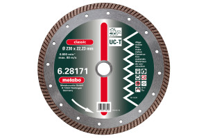 DIAMANT-DOORSLIJPSCHIJF 125X2X22,23MM CLASSIC UC-T TURBO UNIVERSEEL VERVANGEN DOOR 628552000 DIAMANT-DOORSLIJPSCHIJF 125X2X22,23MM CLASSIC UC-T TURBO UNIVERSEEL VERVANGEN DOOR 628552000