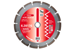 DIAMANT-DOORSLIJPSCHIJF 230X2,5X22,23MM CLASSIC CC BETON DIAMANT-DOORSLIJPSCHIJF 230X2,5X22,23MM CLASSIC CC BETON