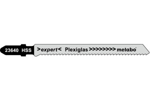 5 DECOUPEERZAAGBLADEN PLEXIGLAS EXPERT 74/2,0MM