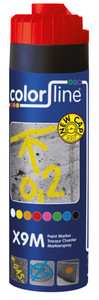 X9M PAINT MARKER - 500 ML - FLUO ROOD X9M PAINT MARKER - 500 ML - FLUO ROOD