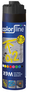 X9M PAINT MARKER - 500 ML - ZWART X9M PAINT MARKER - 500 ML - ZWART