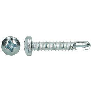 ZELFBORENDE SCHR. D.7504N Ø4,8X19 ZN/BL