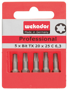 SET DE 5 EMBOUTS "TOP FIVE" - PROFESSIONAL - TX 15 - 25 MM - PRIX PAR SET SET DE 5 EMBOUTS "TOP FIVE" - PROFESSIONAL - TX 15 - 25 MM - PRIX PAR SET