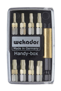 "HANDY-BOX" ZRN-TORSION - 9 PIÈCES: TORX® + ADAPTATEUR "HANDY-BOX" ZRN-TORSION - 9 PIÈCES: TORX® + ADAPTATEUR
