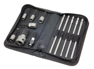BIT-SET SCHRIJNWERKER-DAKDEKKER 12-DELIG BIT-SET SCHRIJNWERKER-DAKDEKKER 12-DELIG
