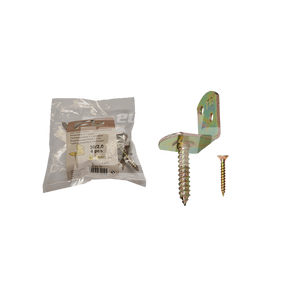 SET VLECHTSCHERMSTEUNEN L Ø30X2 ZNGEEL