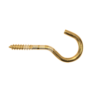 SCHROEFHAAK 4,30X30 MESSING