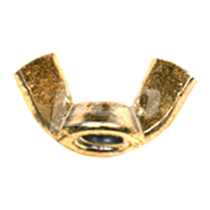 VLEUGELMOER DIN 314 M12 MESSING