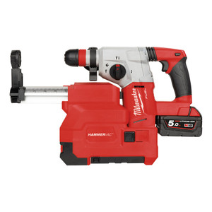 M18 FUEL™ SDS-PLUS BOORHAMER MET BIJBEHORENDE STOFAFZUIGSET M18 CHXDE-502C 4933448185 M18 FUEL™ SDS-PLUS BOORHAMER MET BIJBEHORENDE STOFAFZUIGSET M18 CHXDE-502C 4933448185