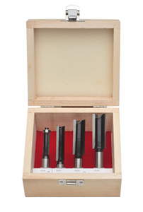 SET DE FRAISAGE HM 12 MM (4 PIÈCES)