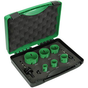 ENSEMBLE DE TREPANS ELECTRICIEN TROU SCIE 9-PIECES