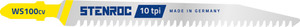 DECOUPEERZAAGBLAD HOUT (5ST)- WS100CV, 117 MM X 10TPI (EX IR 10504228) DECOUPEERZAAGBLAD HOUT (5ST)- WS100CV, 117 MM X 10TPI (EX IR 10504228)