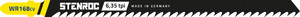 DECOUPEERZAAGBLAD HOUT (5ST)- WR168CV, 180 MM X 6,35TPI DECOUPEERZAAGBLAD HOUT (5ST)- WR168CV, 180 MM X 6,35TPI
