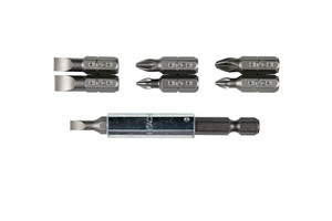 MAGNETISCHE BITHOUDER 1/4" (INCL. 7 BITS) MAGNETISCHE BITHOUDER 1/4" (INCL. 7 BITS)