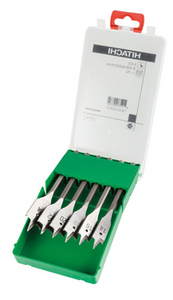 CASSETTE DE FORETS PLATS POUR BOIS 6 PCS. (13/16/19/20/22/25) CASSETTE DE FORETS PLATS POUR BOIS 6 PCS. (13/16/19/20/22/25)