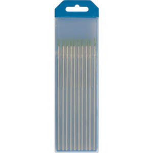10 ELECTRODES - PURE TUNGSTEN Ø2.4 - GREEN (AC - A - 044579