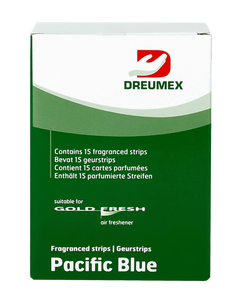 DREUMEX GOLD FRESH PACIFIC BLUE 1X15 FRAGRANCED STRIPS DREUMEX GOLD FRESH PACIFIC BLUE 1X15 FRAGRANCED STRIPS