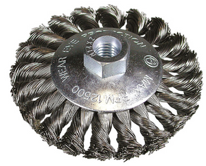 BROSSE À CONE 100XM14X0.5 AVEC FIL TORSADES