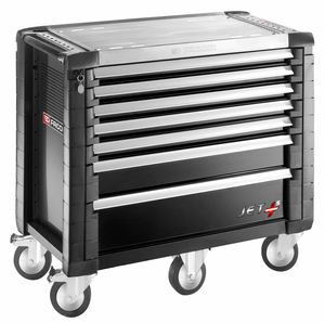 SERVANTE JETM5 7 TIROIRS NOIR