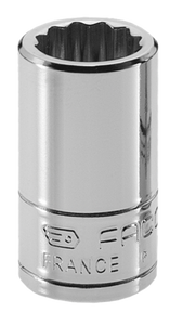 DOUILLE 1/4' 12 PANS DE 13MM