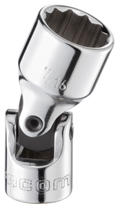 DOUILLE 1/4' ARTICUL.12P.11/32