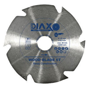 ZAAGBLAD "WOOD-BLADE" VOOR HOUT - BASIC CONSTRUCTION ZAAGBLAD "WOOD-BLADE" VOOR HOUT - BASIC CONSTRUCTION