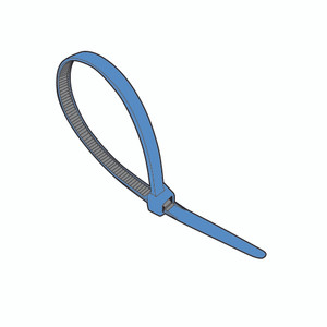 REDWOOD KABELBANDJES 4.8X200 BLAUW NYLON REDWOOD KABELBANDJES 4.8X200 BLAUW NYLON