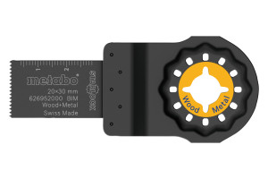 INVALZAAGBLAD HOUT EN METAAL 20MM