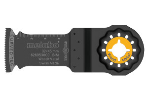 5 INVALZAAGBLADEN HOUT EN METAAL 32MM