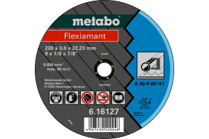 DOORSLIJPSCHIJF FLEXIAMANT Ø 230X3,0X22,23MM VOOR STAAL 1 DOORSLIJPSCHIJF FLEXIAMANT Ø 230X3,0X22,23MM VOOR STAAL 1